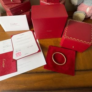 Cartier Clash de Cartier Small Bracelet 18K Rose Gold size 16mm